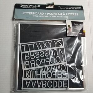 NEW IN PACKAGING SPECIAL MOMENTS LETTERBOARD